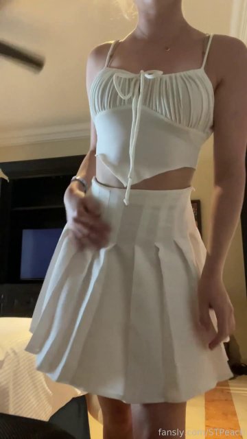 STPeach Ass Skirt High Heels Fansly Video Leaked - #3