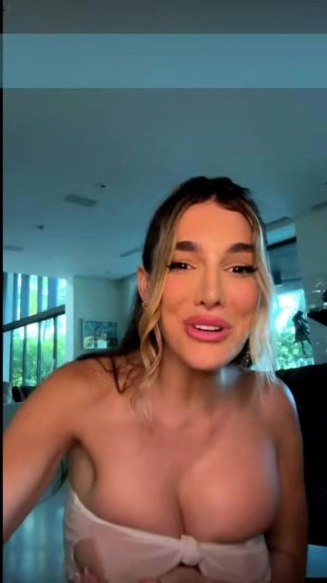 Lyna Perez Nude See-Through OnlyFans Livestream Leaked - #17