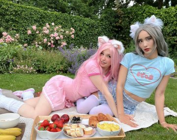 Belle Delphine Bunny Picnic Collab Onlyfans Set Leaked - #12