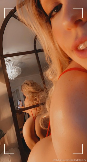 Belle Delphine Nude Red Slingshot Bikini Onlyfans Set Leaked - #51