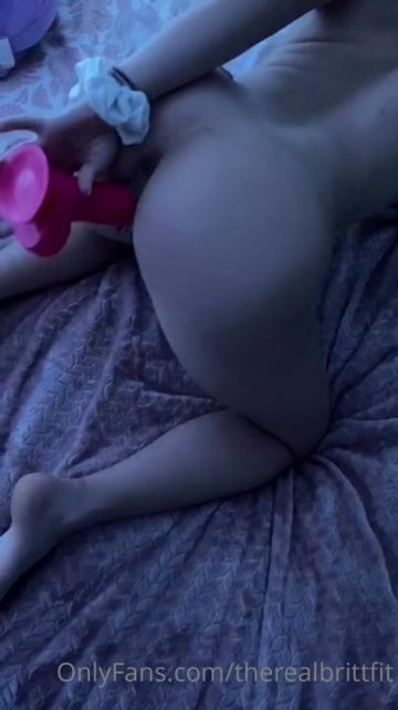 Therealbrittfit 10 Inch Dildo Blowjob Onlyfans Video Leaked - #2
