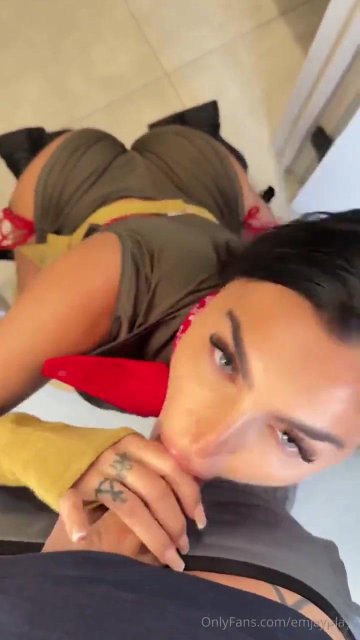 Emily Rinaudo POV Role Play Blowjob OnlyFans Video Leaked - #4