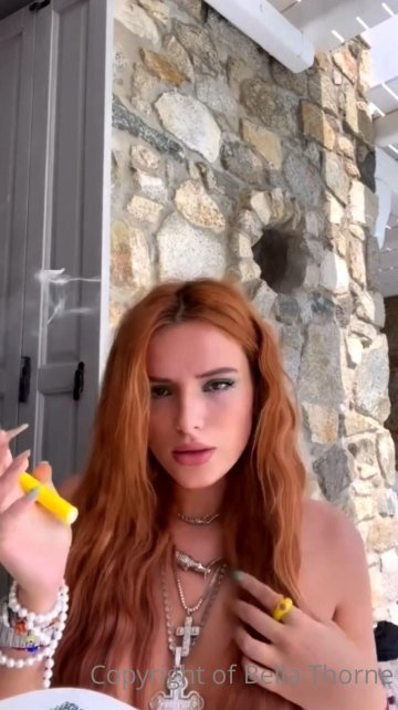 Bella Thorne Nipple Slip Topless Onlyfans Video Leaked - #3
