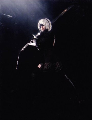 Helly Valentine 2B Nier Automata Cosplay Set Leaked - #7