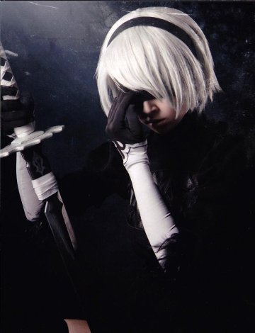 Helly Valentine 2B Nier Automata Cosplay Set Leaked - #12