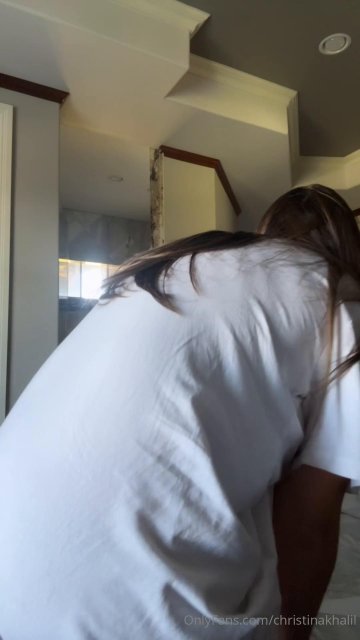 Christina Khalil Nude Outfit Change Tease Onlyfans Video Leaked - #14