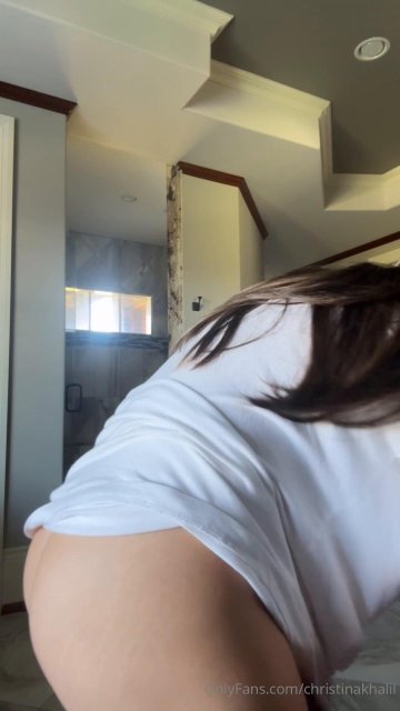 Christina Khalil Nude Outfit Change Tease Onlyfans Video Leaked - #6