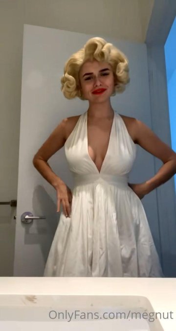 Megnutt02 Nude Marilyn Monroe Cosplay Onlyfans Video Leaked - #7