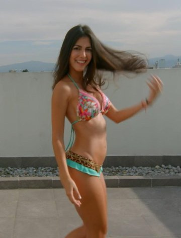 Ari Dugarte Leopard Thong Bikini Patreon Video Leaked - #6