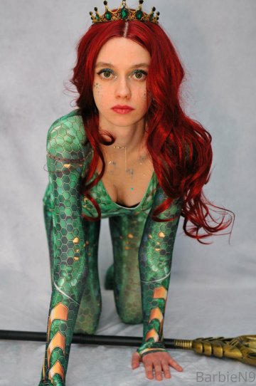 BarbieN9 Aquaman Queen Mera Cosplay Onlyfans Set Leaked - #3