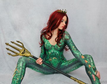 BarbieN9 Aquaman Queen Mera Cosplay Onlyfans Set Leaked - #8