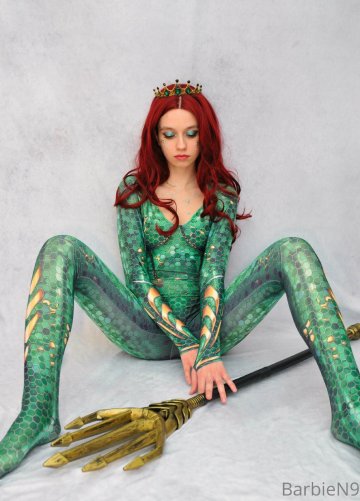 BarbieN9 Aquaman Queen Mera Cosplay Onlyfans Set Leaked - #5