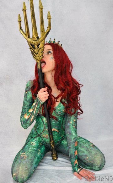 BarbieN9 Aquaman Queen Mera Cosplay Onlyfans Set Leaked - #7