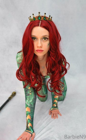BarbieN9 Aquaman Queen Mera Cosplay Onlyfans Set Leaked - #10