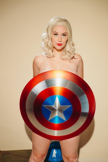 Meg Turney Nude Captain America Cosplay Onlyfans Set Leaked - #43