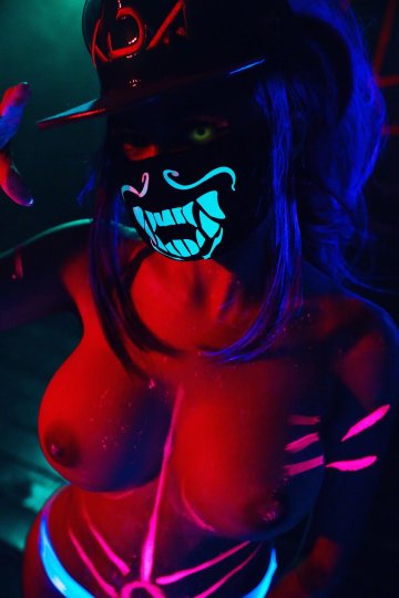 Kalinka Fox Nude Akali League of Legends Cosplay Set Leaked - #10