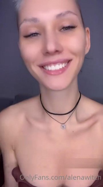 Alena Witch Dildo Blowjob Tease Onlyfans Video Leaked - #6