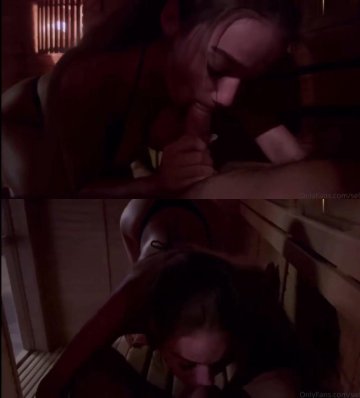 Selti Nude POV Sauna Blowjob OnlyFans Video Leaked