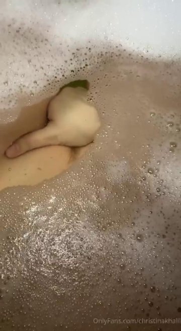Christina Khalil Bath Pussy Masturbation Onlyfans Video Leaked - #3