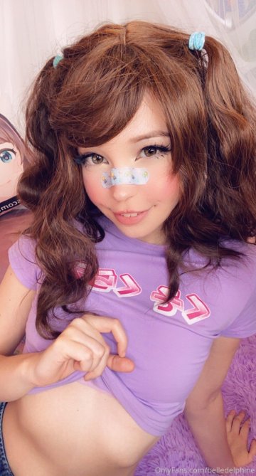 Belle Delphine Nose Band-aid Leaked Onlyfans Set - #33