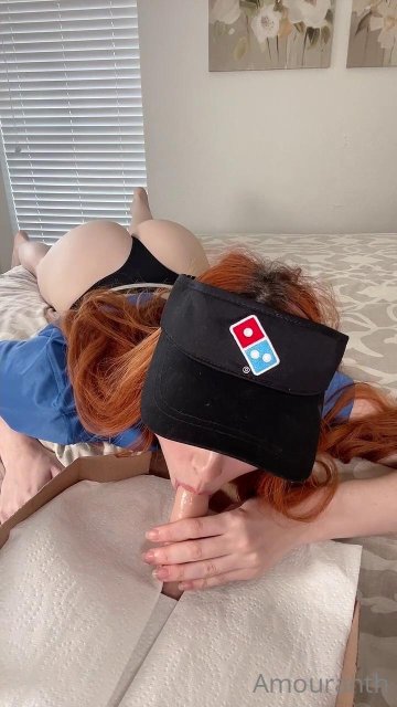Amouranth Pizza Delivery Blowjob Onlyfans Video Leaked - #9