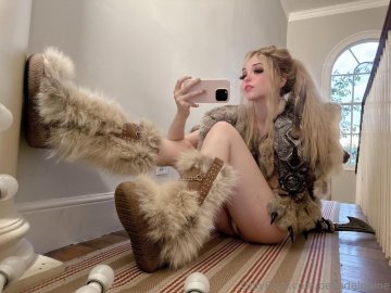 Belle Delphine Sexy Viking Cosplay Onlyfans Set Leaked - #20
