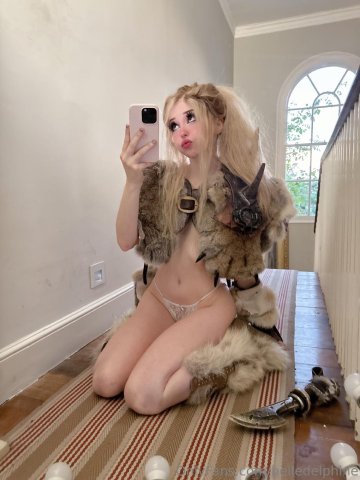 Belle Delphine Sexy Viking Cosplay Onlyfans Set Leaked - #29