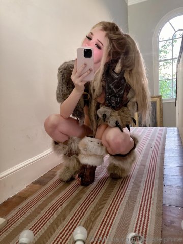 Belle Delphine Sexy Viking Cosplay Onlyfans Set Leaked - #35