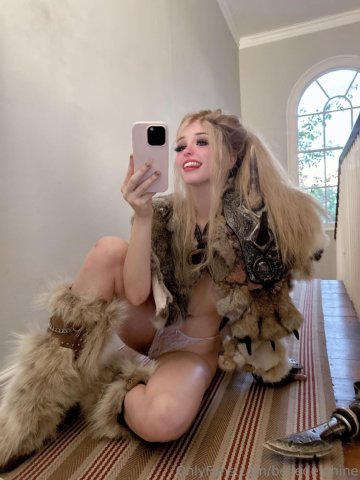 Belle Delphine Sexy Viking Cosplay Onlyfans Set Leaked - #18