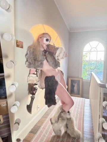 Belle Delphine Sexy Viking Cosplay Onlyfans Set Leaked - #7