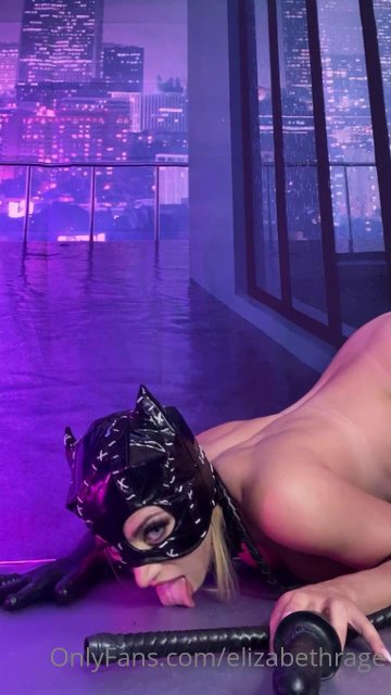 Elizabeth Rage Nude Catwoman Dildo Fuck Onlyfans Video Leaked - #8