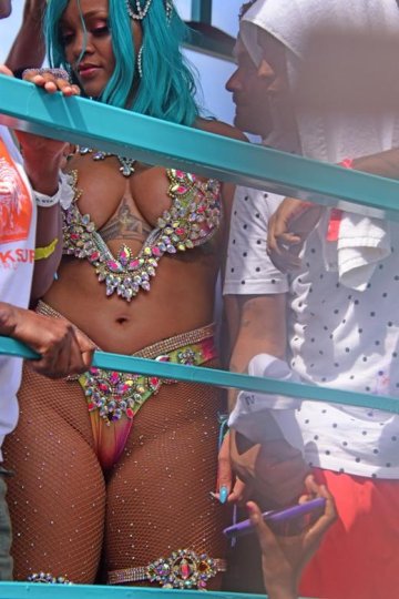 Rihanna Barbados Festival Pussy Slip Leaked - #36