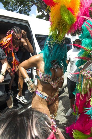 Rihanna Barbados Festival Pussy Slip Leaked - #22