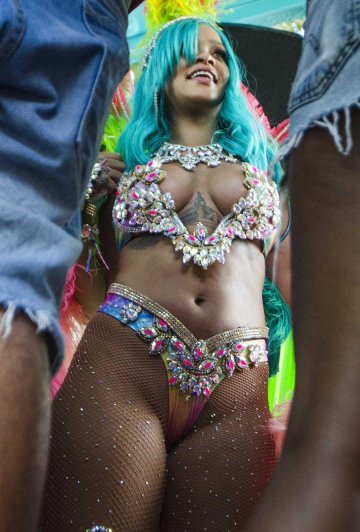 Rihanna Barbados Festival Pussy Slip Leaked - #46