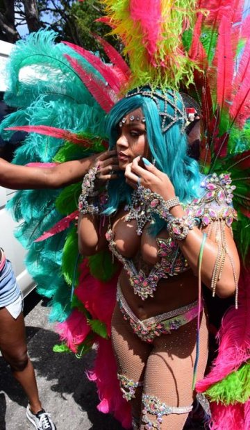 Rihanna Barbados Festival Pussy Slip Leaked - #35