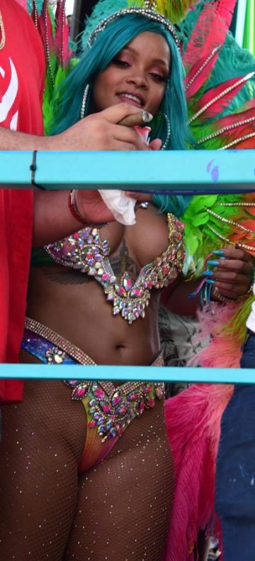Rihanna Barbados Festival Pussy Slip Leaked - #37