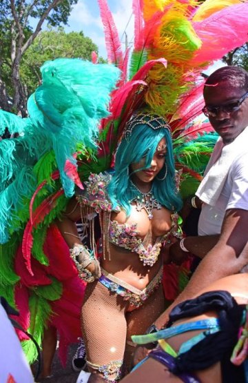 Rihanna Barbados Festival Pussy Slip Leaked - #14