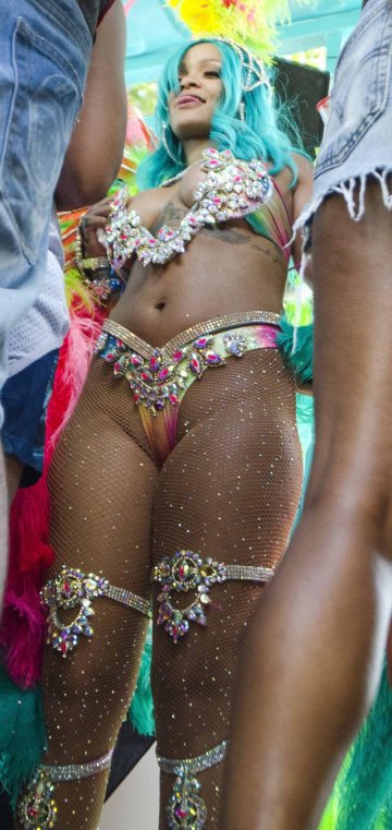 Rihanna Barbados Festival Pussy Slip Leaked - #52