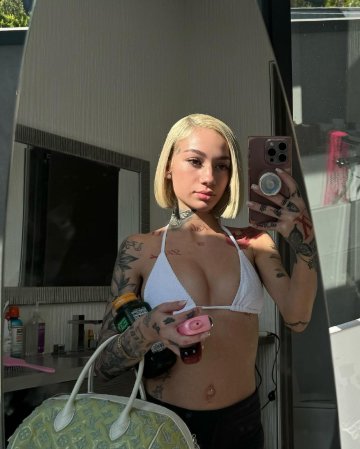 Bhad Bhabie Sexy White Bikini Tease Onlyfans Set Leaked