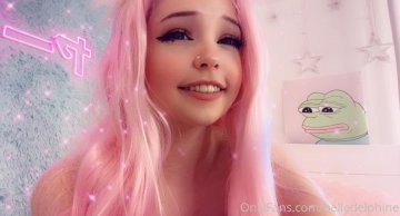 Belle Delphine Nude Pink Pajama Onlyfans Set Leaked - #8