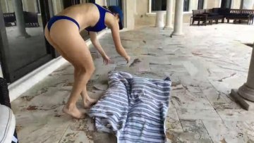 Amanda Cerny Bikini Ab Workout Livestream Video Leaked - #2