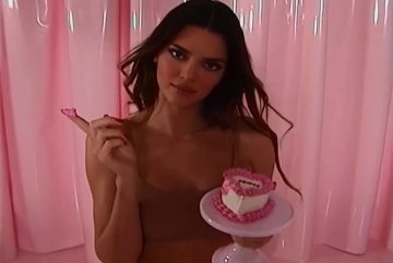 Kendall Jenner Skims G-String Lingerie Video Leaked - #3