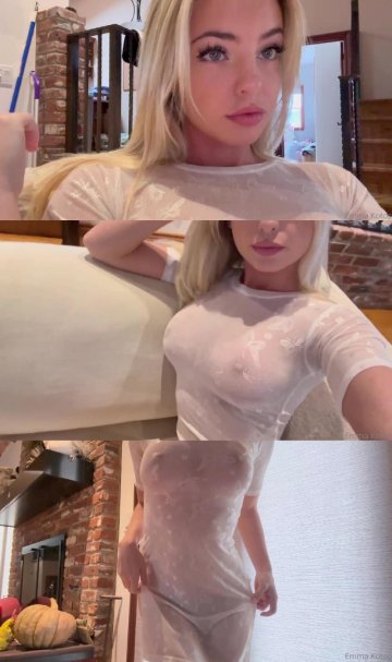 Emma Kotos Nude See-Through Dress OnlyFans Video Leaked