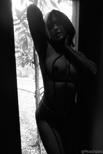PeachJars Sheer Body Stocking PPV Onlyfans Set Leaked - #15