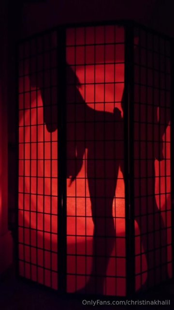 Christina Khalil Silhouette Blowjob CIM PPV Onlyfans Video Leaked - #10