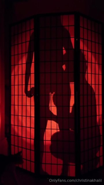 Christina Khalil Silhouette Blowjob CIM PPV Onlyfans Video Leaked - #2