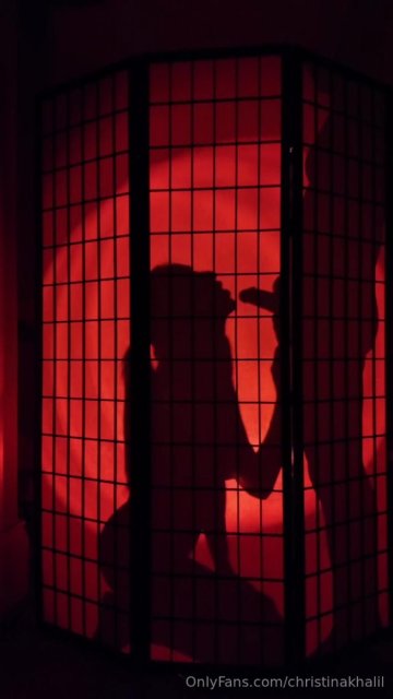 Christina Khalil Silhouette Blowjob CIM PPV Onlyfans Video Leaked - #14