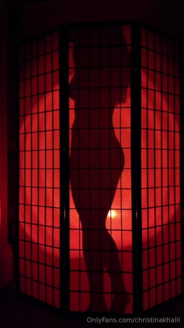 Christina Khalil Silhouette Blowjob CIM PPV Onlyfans Video Leaked - #8