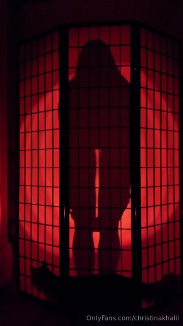 Christina Khalil Silhouette Blowjob CIM PPV Onlyfans Video Leaked - #16