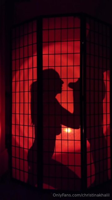Christina Khalil Silhouette Blowjob CIM PPV Onlyfans Video Leaked - #11